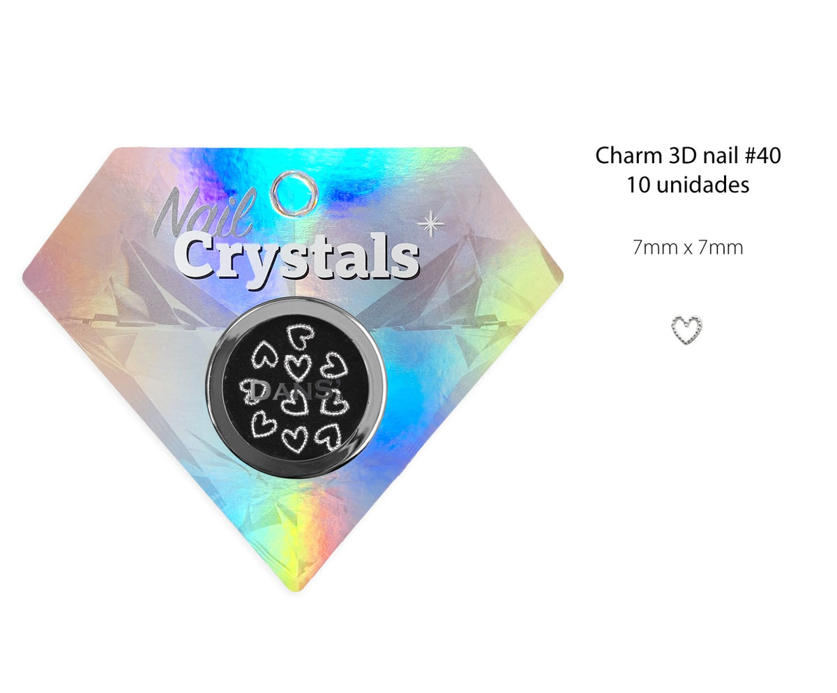 Charm 3D Corazón
