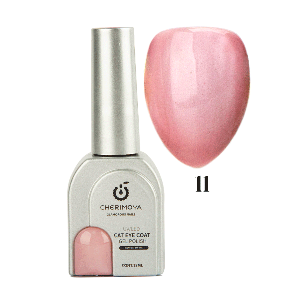 Esmaltes Ojo de Gato Rosados - Cherimoya
