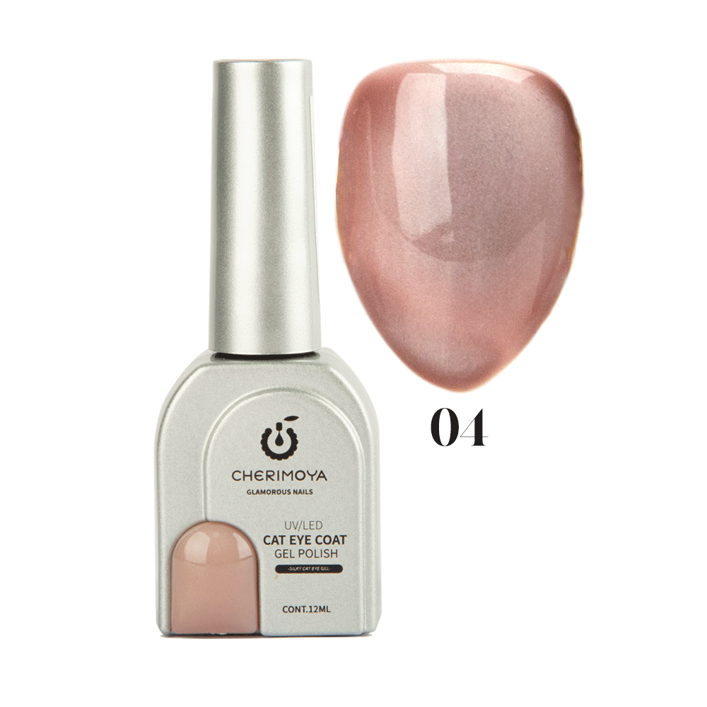 Esmaltes Ojo de Gato Rosados - Cherimoya