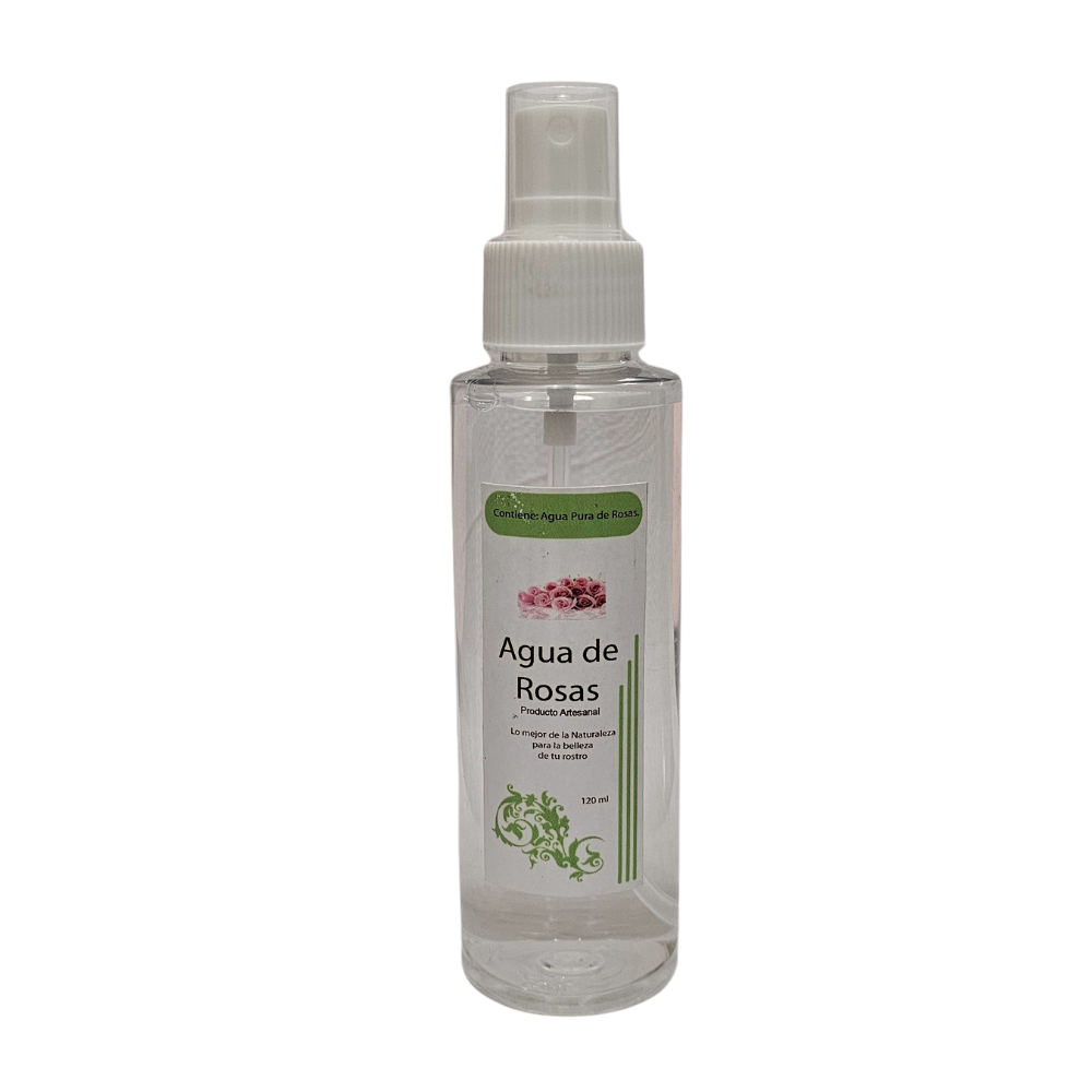 Agua de Rosas Natural 120ml – Caracoles del Edén