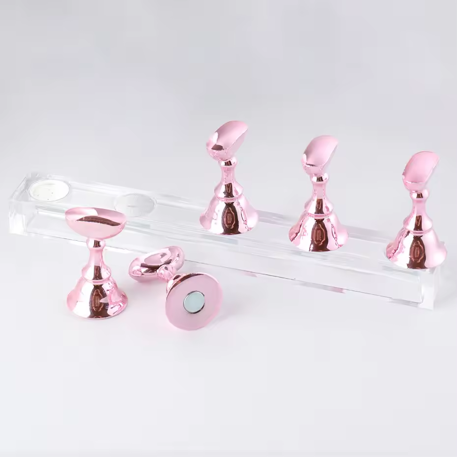 Porta Uñas Estilo Ajedrez - 5 Piezas