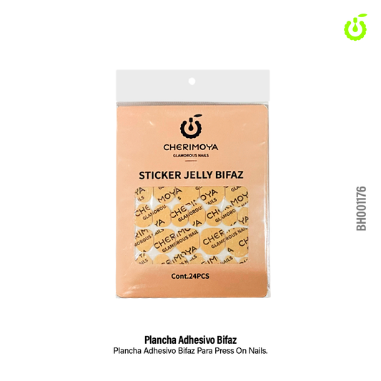 Sticker Bifaz/Doble cara para Press On