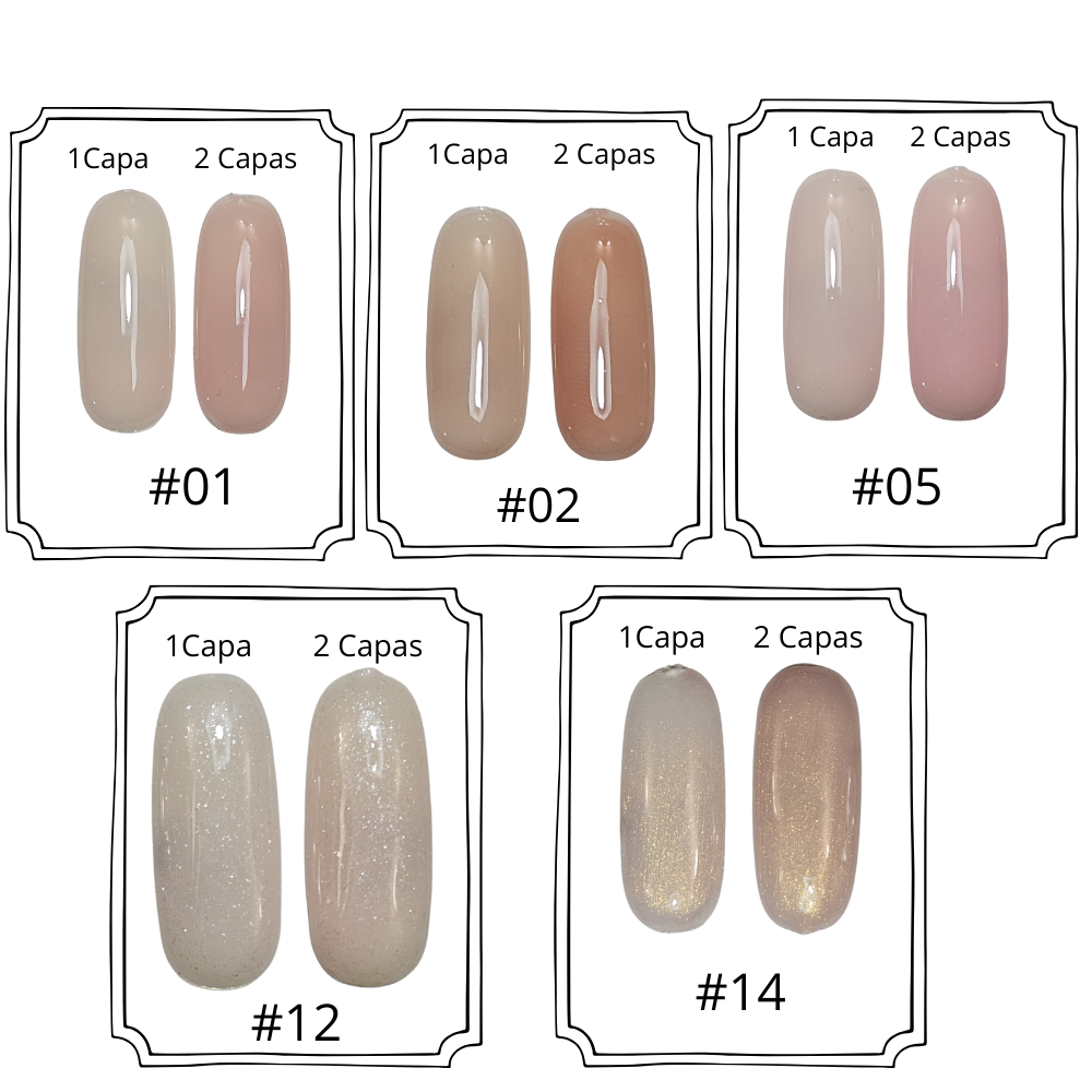 Base Rubber Sweet Color – 15ml