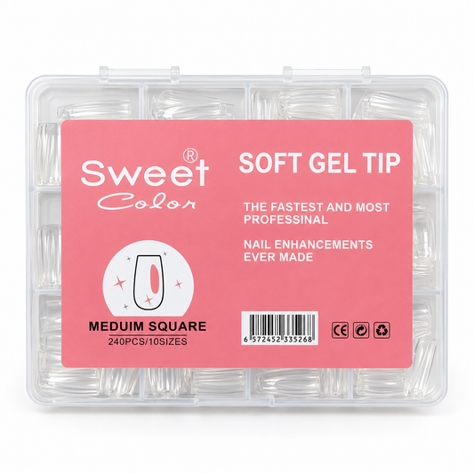Tips de Softgel 240pcs Sweet Color