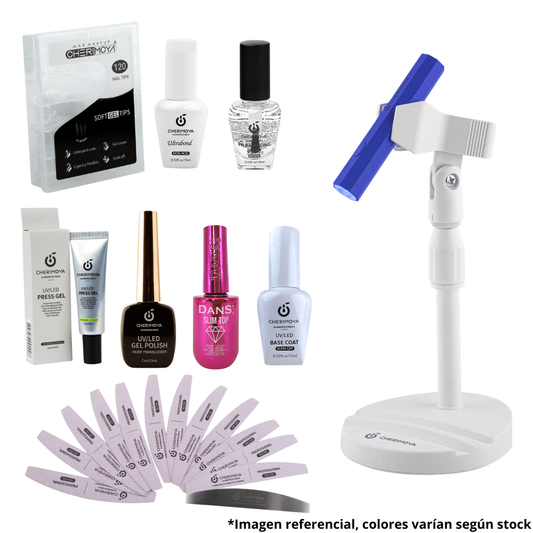 Kit Softgel Inicial con Lámpara pre curado