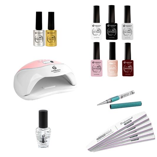 Kit Básico de Manicure con Lámpara UV/LED