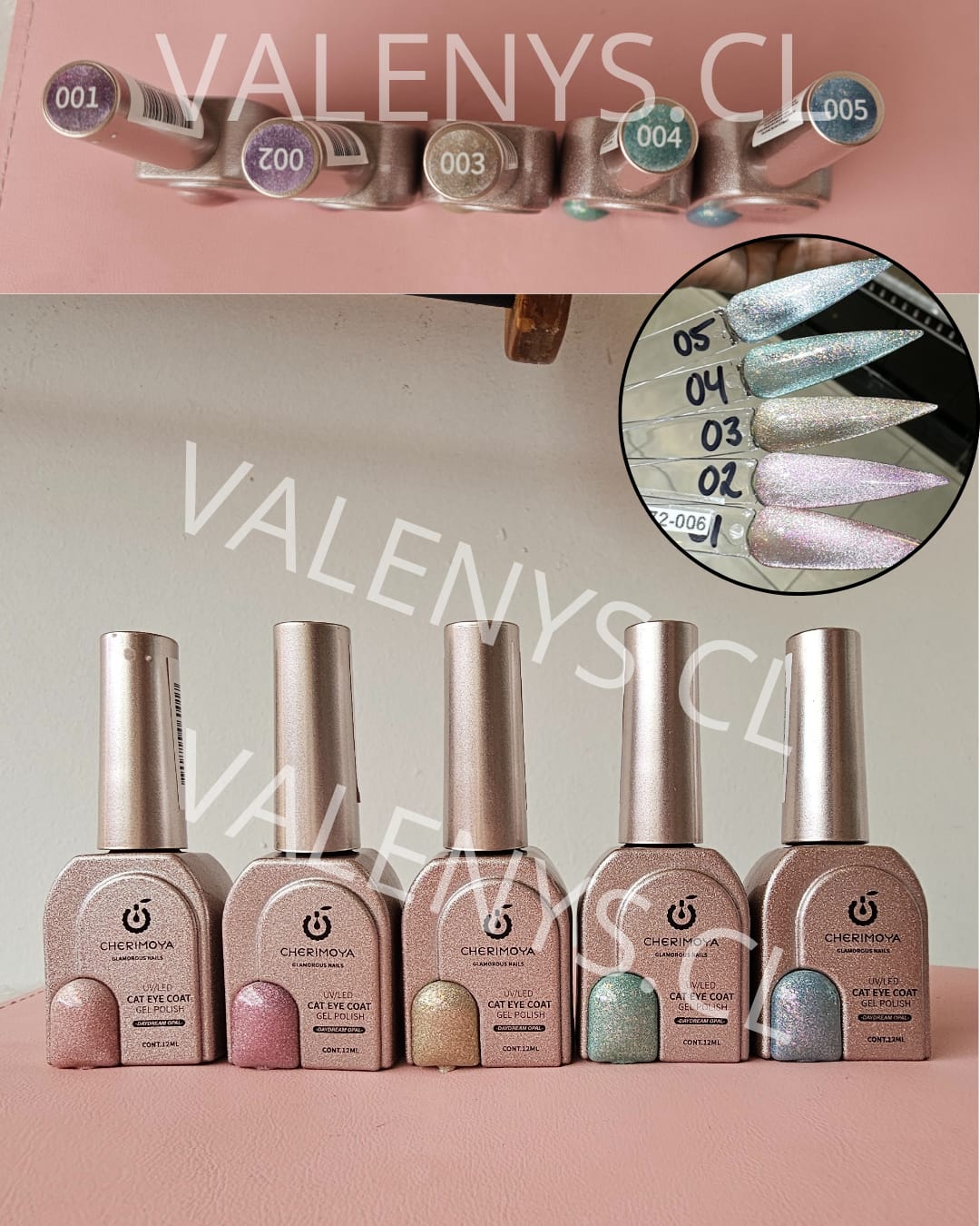 Esmaltes Cat Eye / Ojo de Gato 12ml