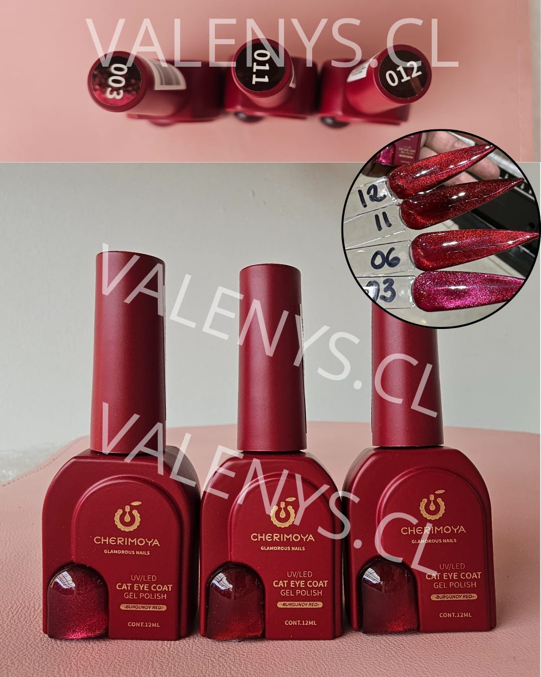 Esmaltes Cat Eye / Ojo de Gato 12ml