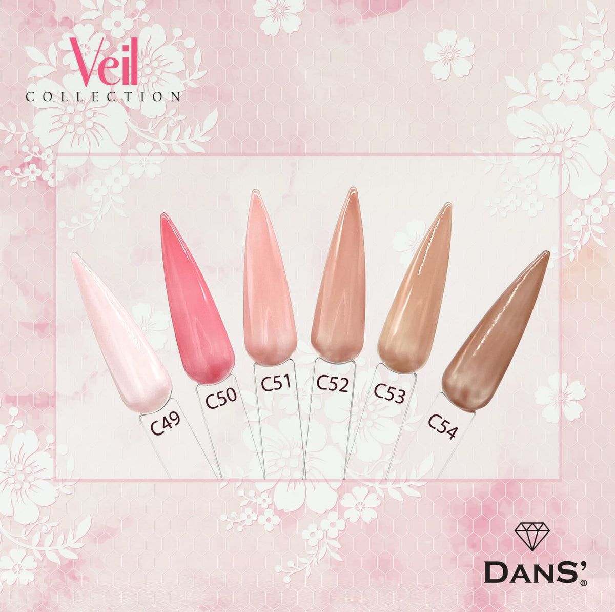 Colección Veil 6pcs Dans