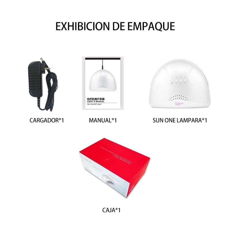 Lámpara UV/LED SunOne 48W Blanca