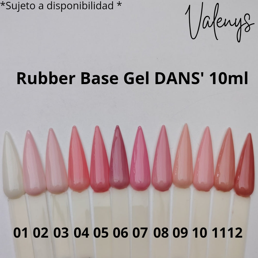 Rubber Base Color Gel