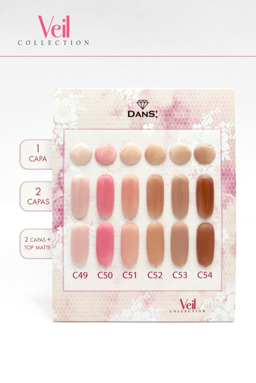 Colección Veil 6pcs Dans